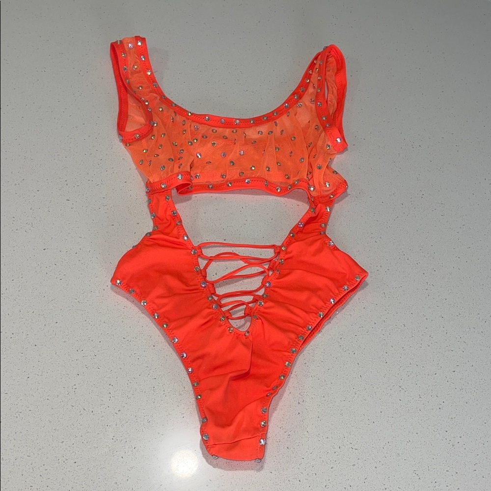 Get Ravy rhinestone one piece
